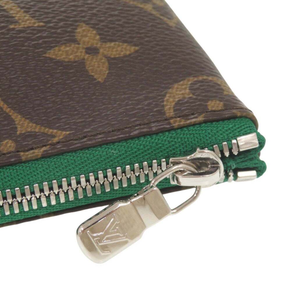 LOUIS VUITTON Authentic Brown Monogram Pouch - Picture 5 of 10